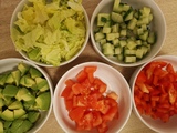Rezeptbild von Gemüse für Fajitas