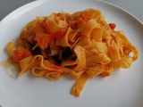 Rezeptbild von Schnelle Aubergine-Pasta
