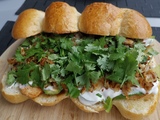 Rezeptbild von Chili-Sandwich mit Hähnchen und Avocado
